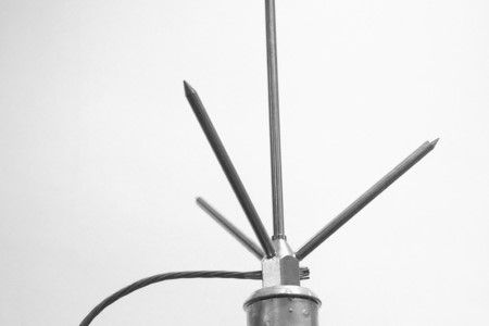 Lightning rod installation